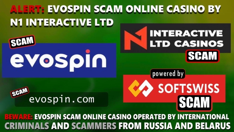 EvoSpin - softswiss scam - Casino by Softswiss